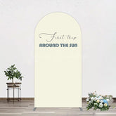 Lofaris First Trip Around The Sun Birthday Arch Backdrop